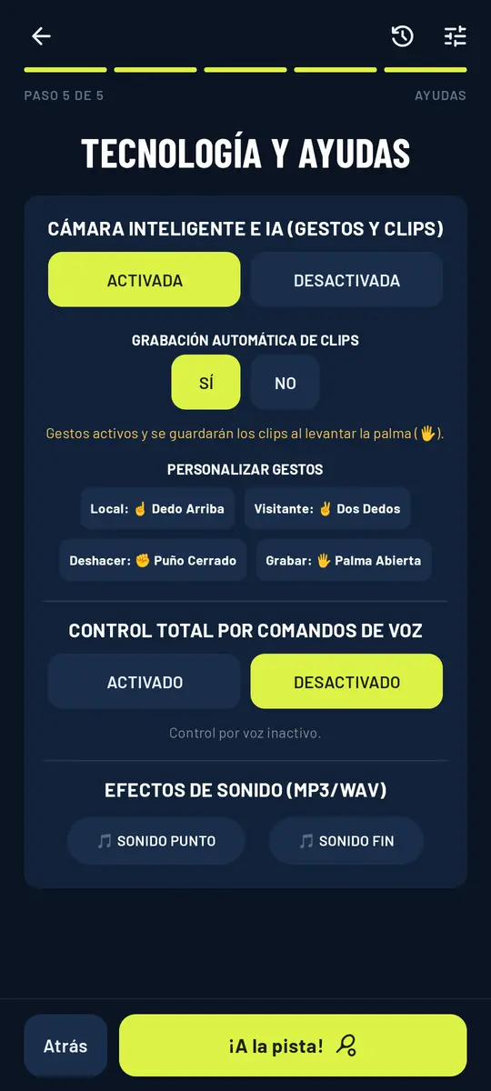 Tecnología y ayudas